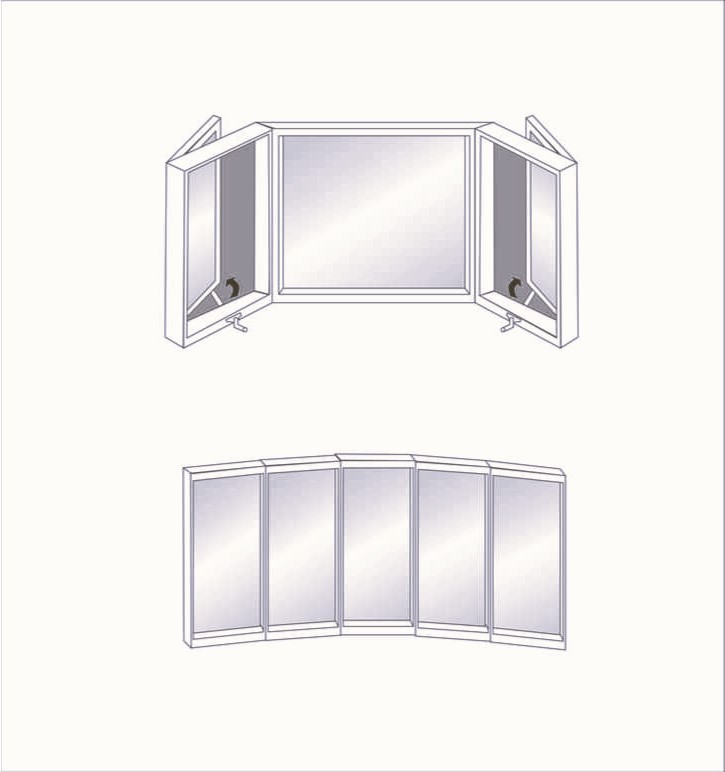 Bay and Bow Windows
