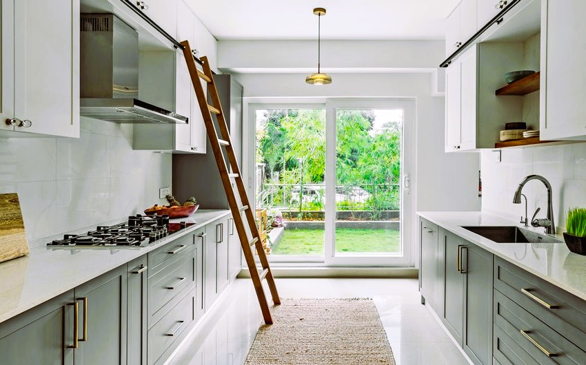 Kitchen layout example